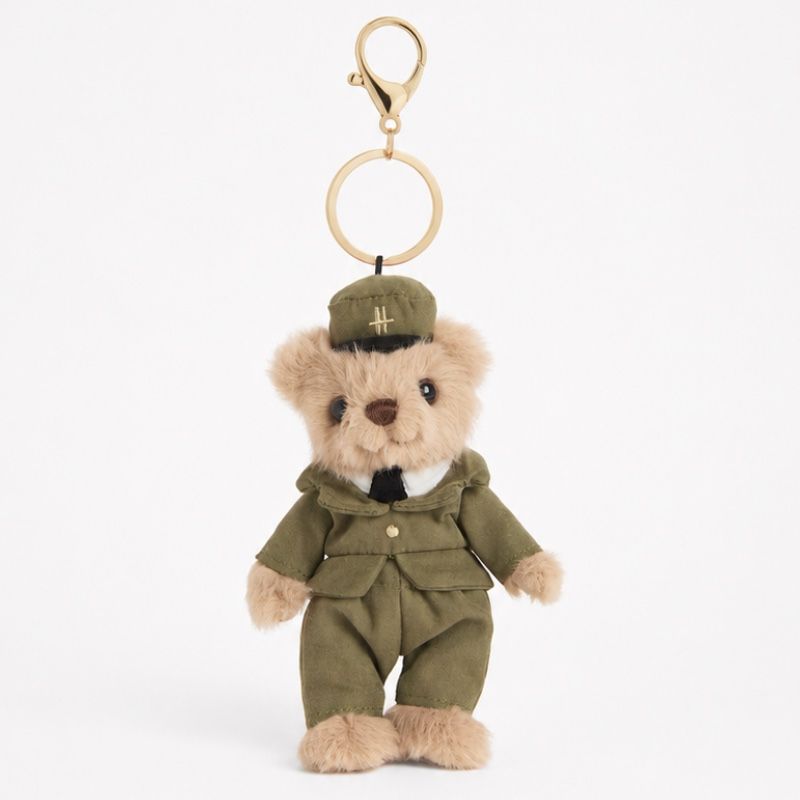 Green Man Bear Keyring 🧸💚